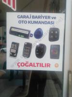 bft nice bariyer kumandası bulunur..